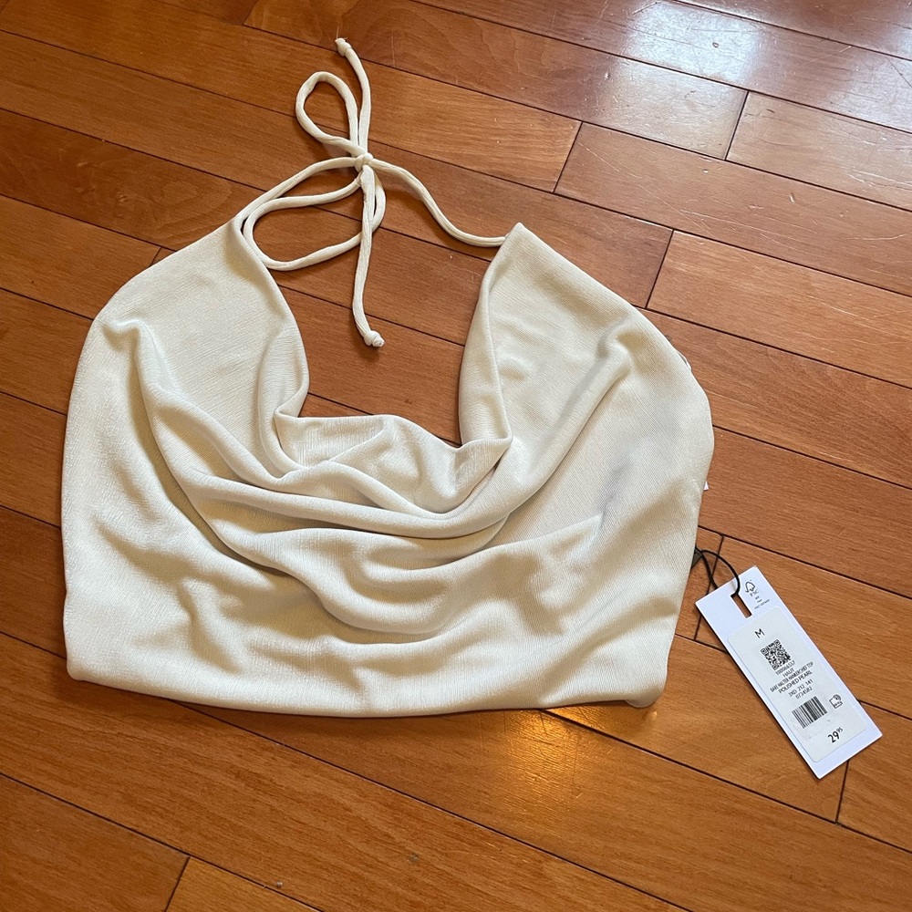 Dynamite Cowell neck crop top🧡